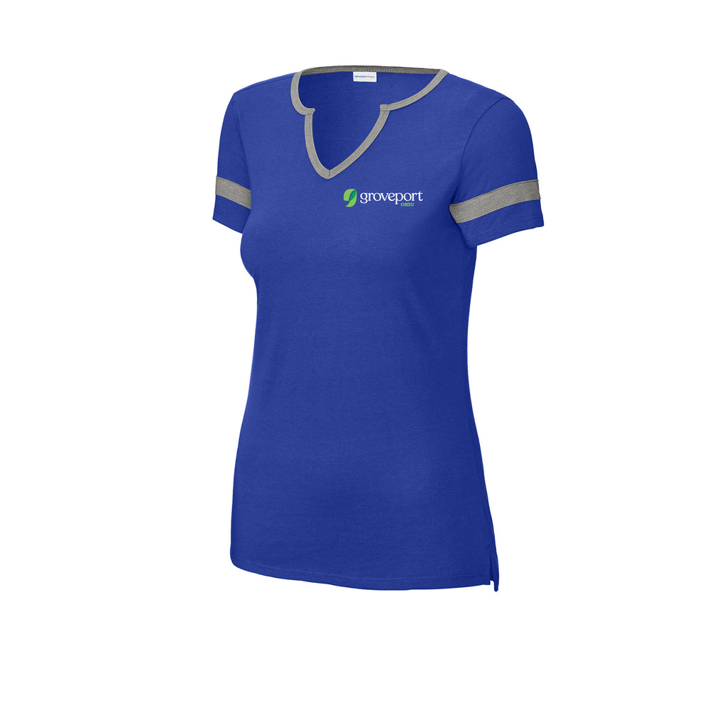 Groveport B&Z - Sport-Tek® Ladies Halftime Notch Neck Tee
