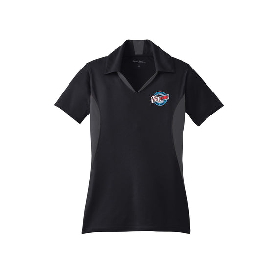 Cincinnati Tint Shop - Sport-Tek® Ladies Side Blocked Micropique Sport-Wick® Polo