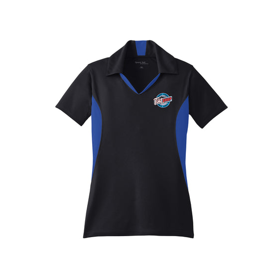 Cincinnati Tint Shop - Sport-Tek® Ladies Side Blocked Micropique Sport-Wick® Polo