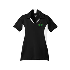 Agape - Sport-Tek® Ladies Side Blocked Micropique Sport-Wick® Polo