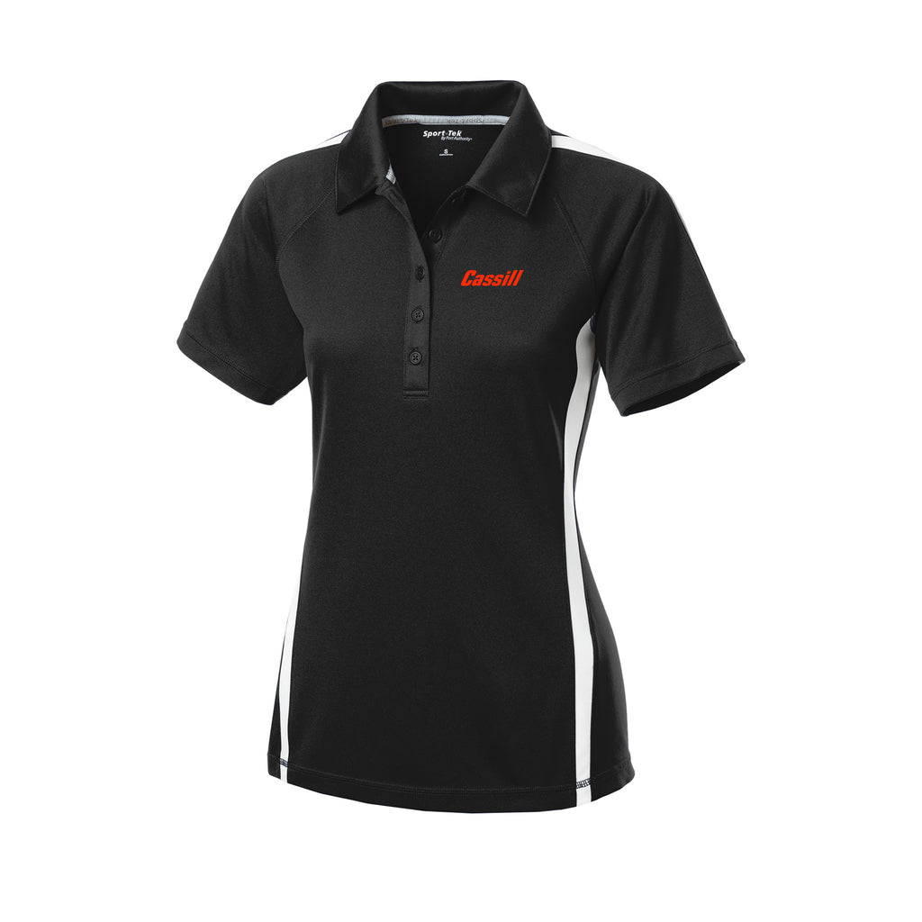 Cassill - Sport-Tek® Ladies PosiCharge® Micro-Mesh Colorblock Polo
