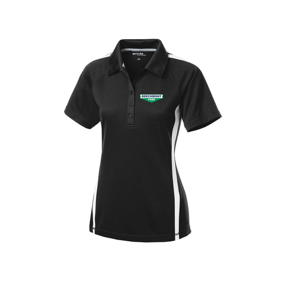 Beechmont Ford - Sport-Tek® Ladies PosiCharge® Micro-Mesh Colorblock Polo