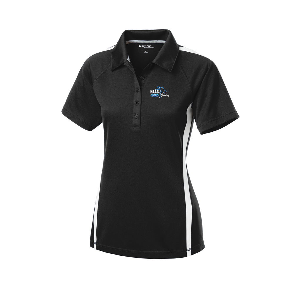 Haag Ford - Sport-Tek® Ladies PosiCharge® Micro-Mesh Colorblock Polo