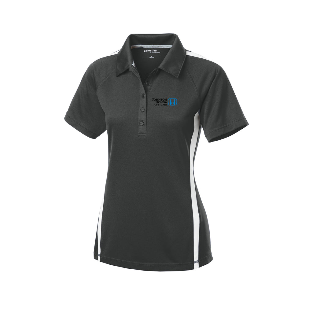 Johnson Honda of Stuart - Sport-Tek® Women's PosiCharge® Micro-Mesh Colorblock Polo