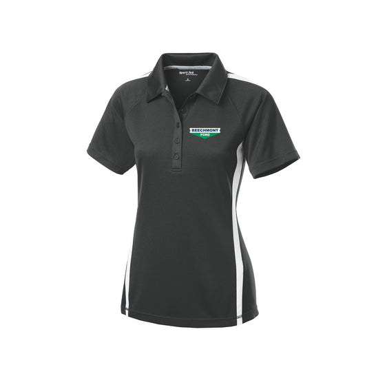 Beechmont Ford - Sport-Tek® Ladies PosiCharge® Micro-Mesh Colorblock Polo