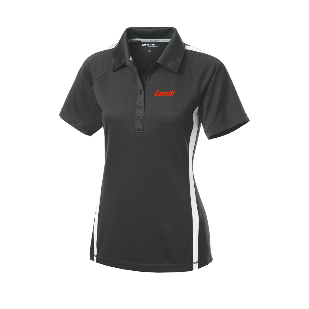 Cassill - Sport-Tek® Ladies PosiCharge® Micro-Mesh Colorblock Polo