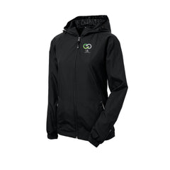 Solace at Vivians - Sport-Tek® Women's Colorblock Hooded Raglan Jacket