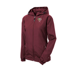 Solace at Vivians - Sport-Tek® Women's Colorblock Hooded Raglan Jacket