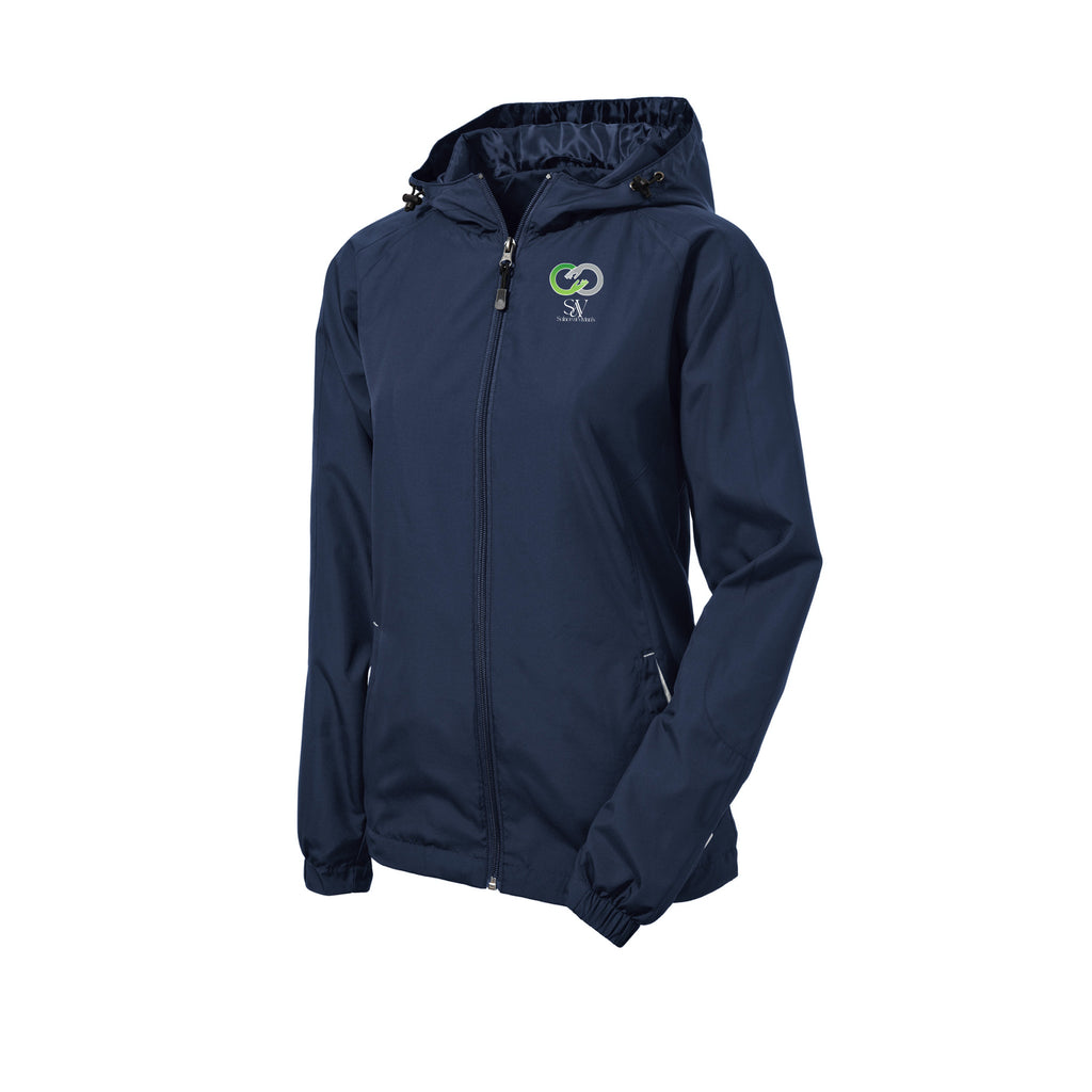 Solace at Vivians - Sport-Tek® Women's Colorblock Hooded Raglan Jacket