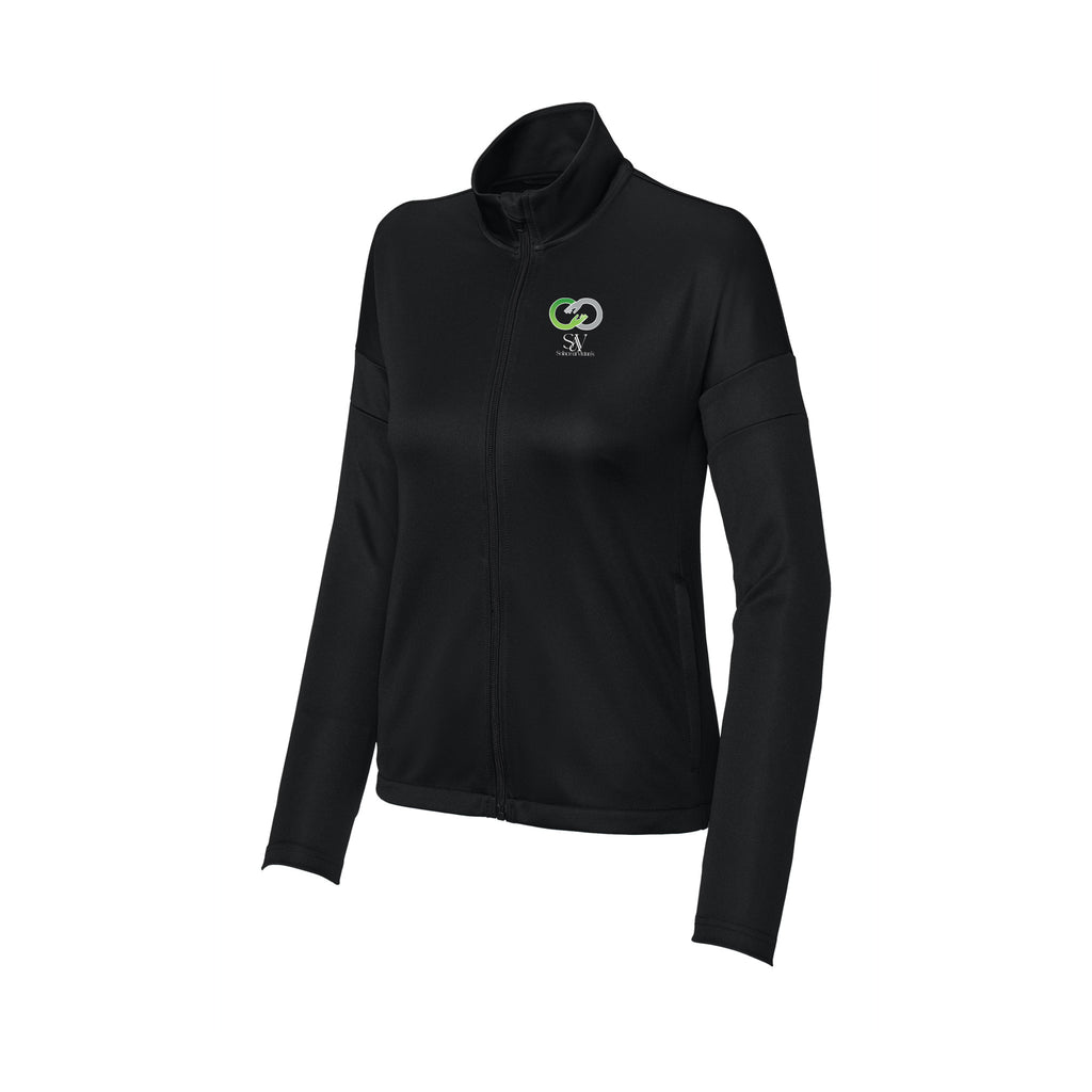 Solace at Vivians - Sport-Tek® Women's Travel Full-Zip Jacket