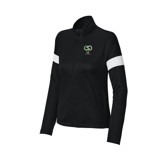 Solace at Vivians - Sport-Tek® Women's Travel Full-Zip Jacket