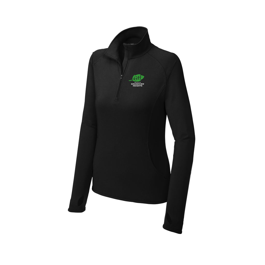 City of Grandview Heights - Sport-Tek® Ladies Sport-Wick® Stretch 1/4-Zip Pullover