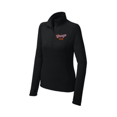 Olentangy Orange Soccer - Sport-Tek® Women's Sport-Wick® Stretch 1/4-Zip Pullover