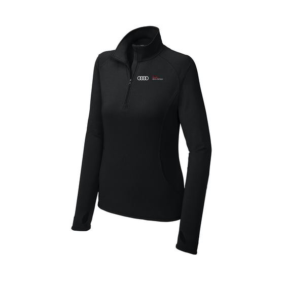 Audi of Ann Arbor - Sport-Tek® Women's Sport-Wick® Stretch 1/4-Zip Pullover