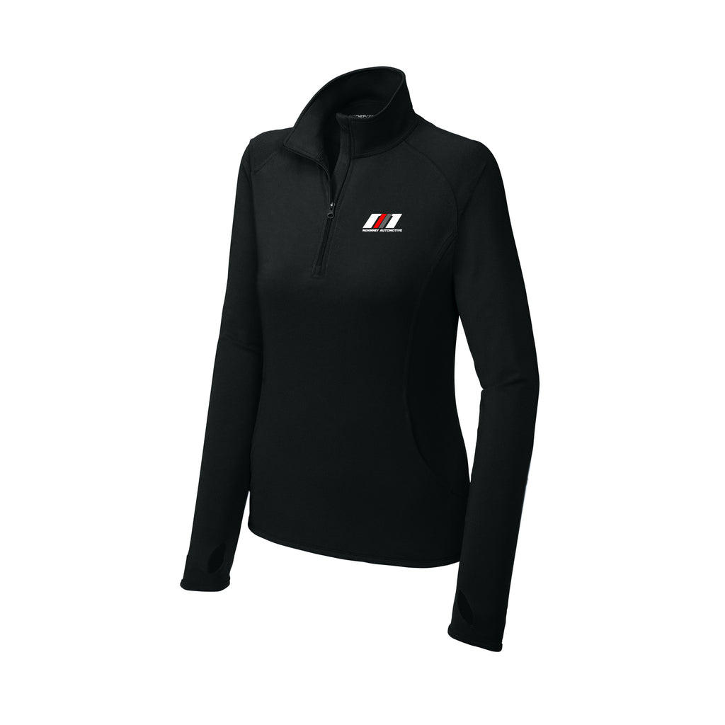 McKinney Auto Group - Sport-Tek® Women's Sport-Wick® Stretch 1/4-Zip Pullover