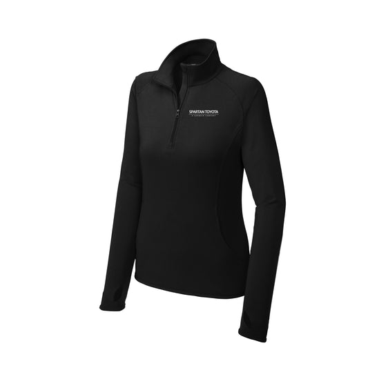 Germain Spartan Toyota - Sport-Tek® Ladies Sport-Wick® Stretch 1/4-Zip Pullover