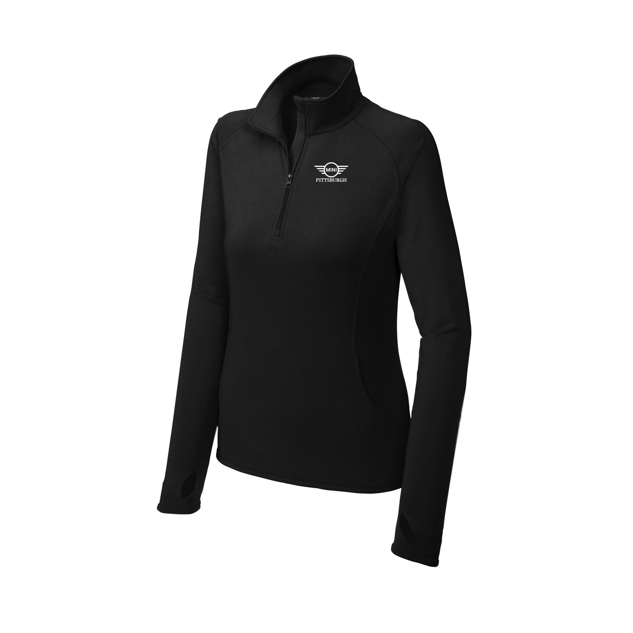 P&W BMW - Sport-Tek® Ladies Sport-Wick® Stretch 1/4-Zip Pullover