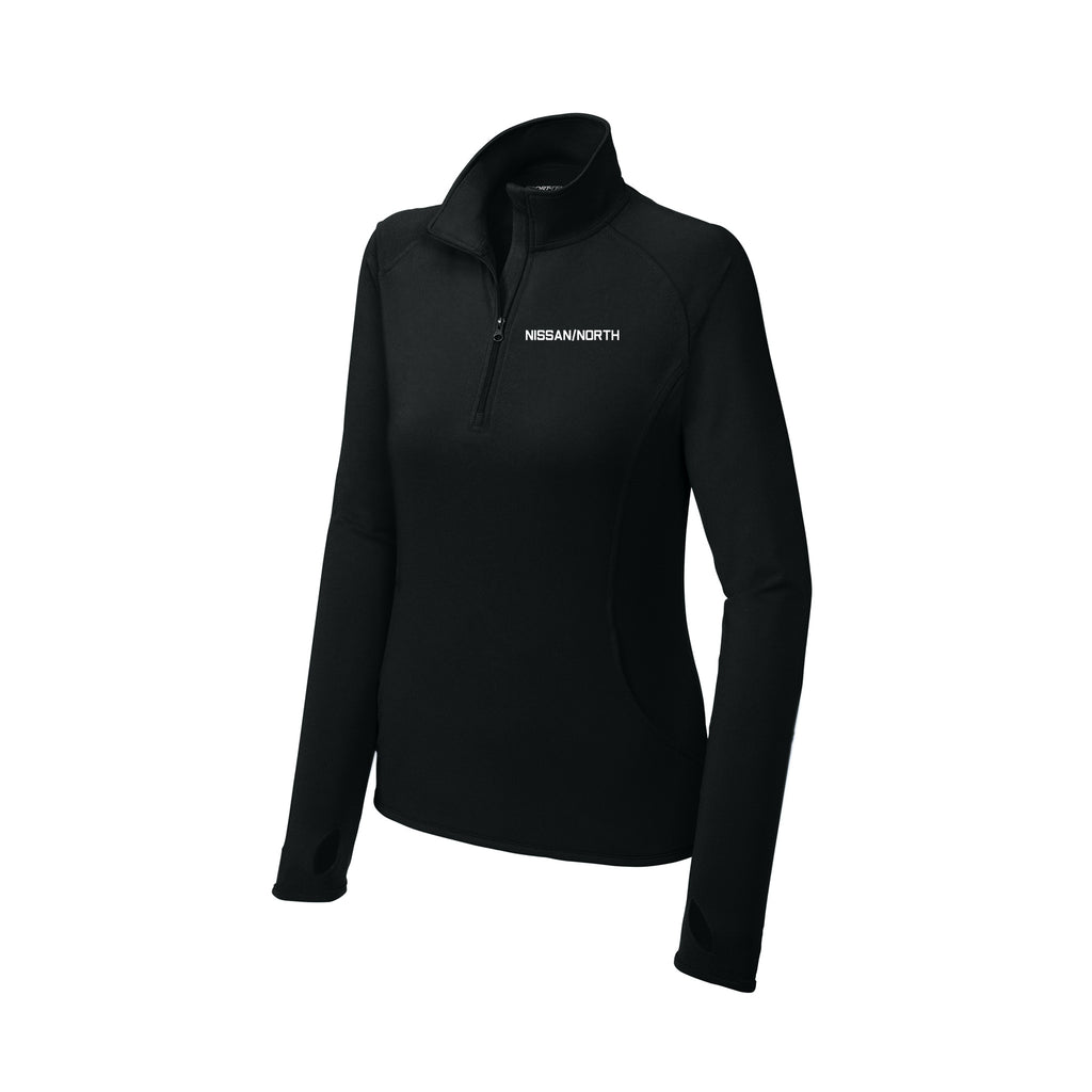 Nissan North - Sport-Tek Ladies Sport-Wick Stretch 1/2-Zip Pullover