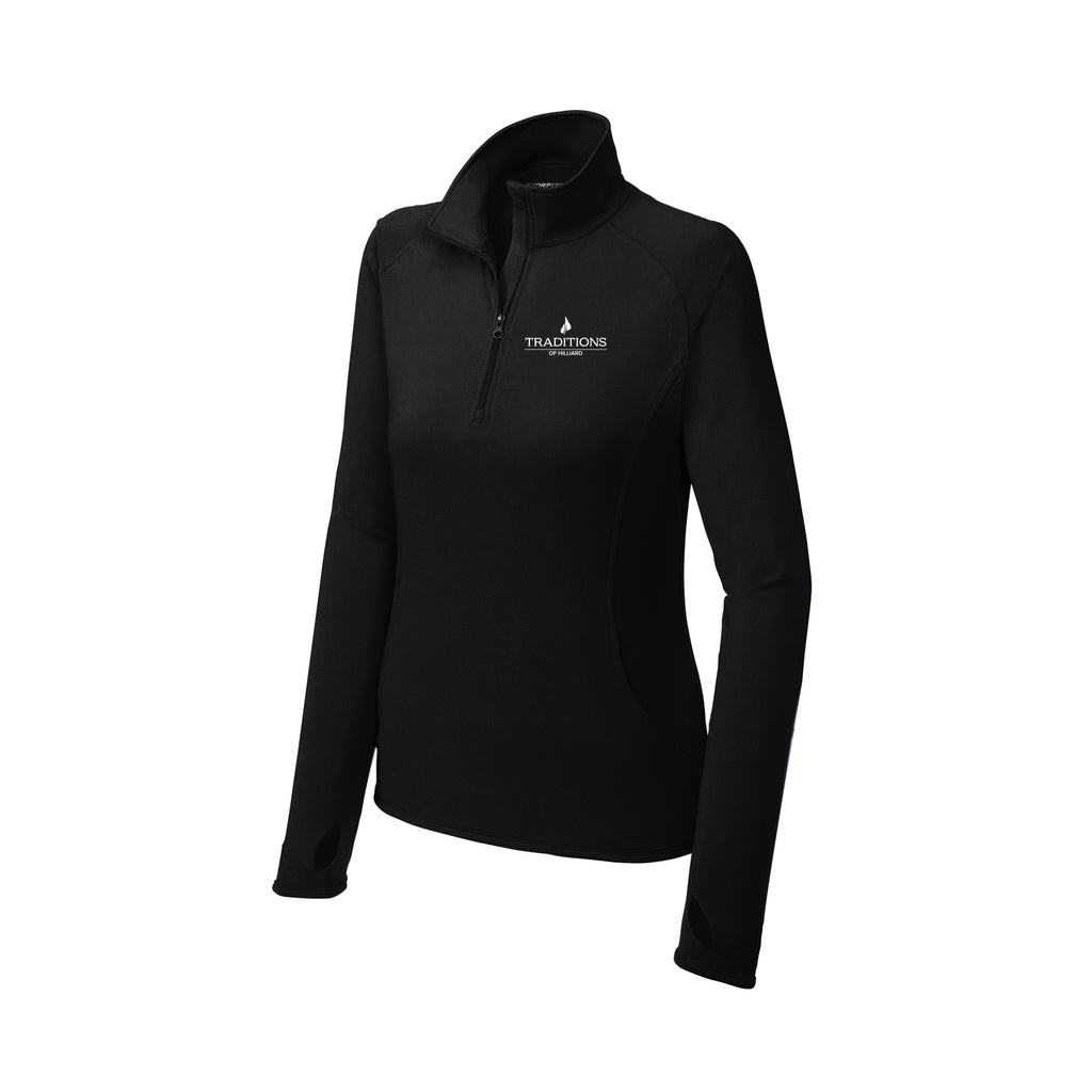 Traditions of Hilliard - Sport-Tek® Women's Sport-Wick® Stretch 1/4-Zip Pullover