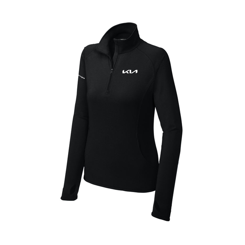 Kings Kia - Sport-Tek® Women's Sport-Wick® Stretch 1/4-Zip Pullover