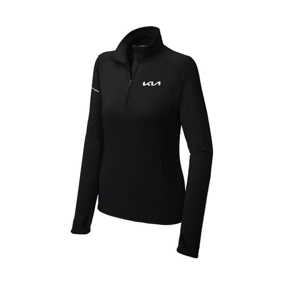 Kings Kia - Sport-Tek® Women's Sport-Wick® Stretch 1/4-Zip Pullover