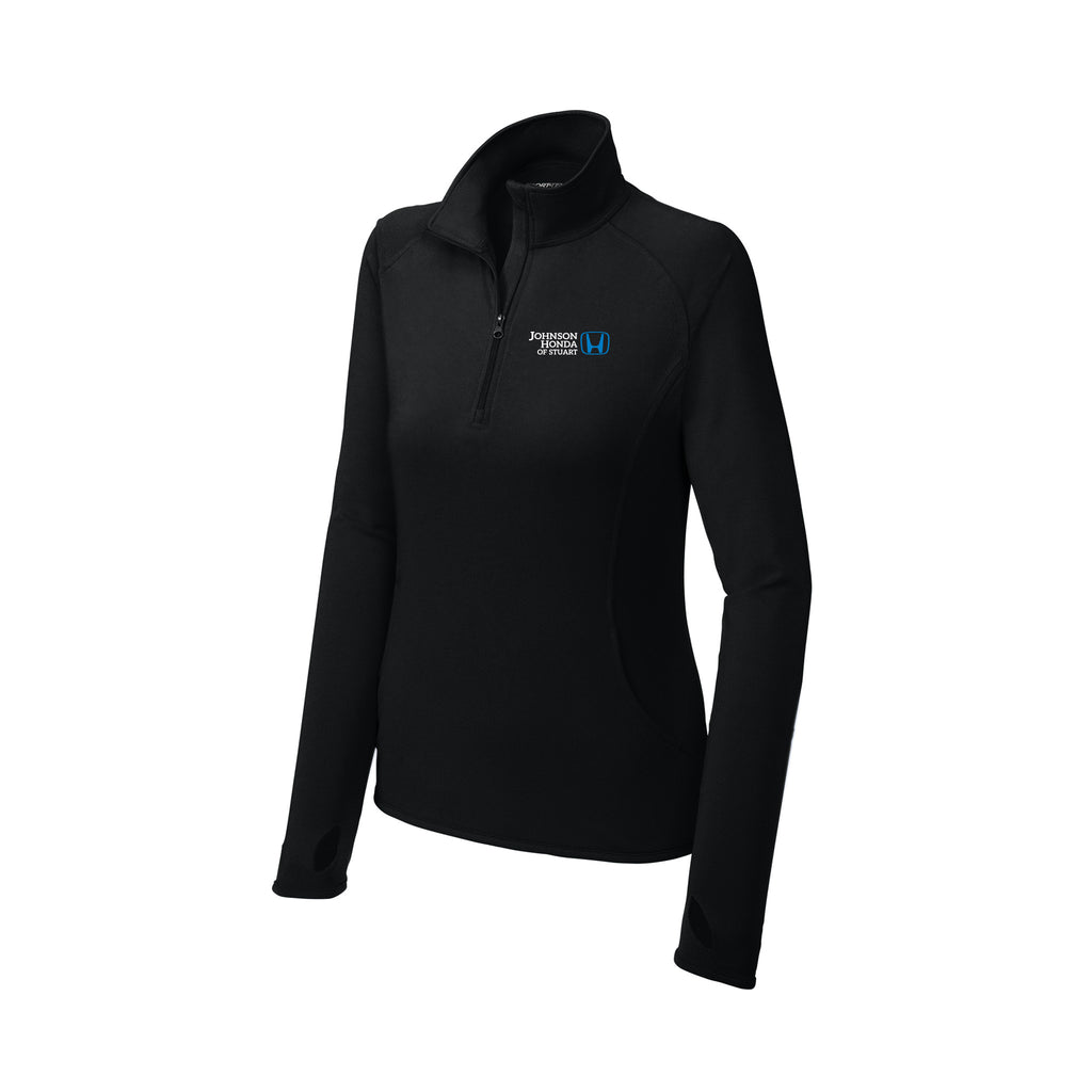 Johnson Honda of Stuart - Sport-Tek® Women's Sport-Wick® Stretch 1/4-Zip Pullover
