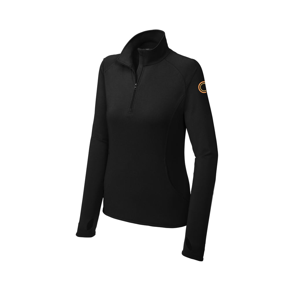 Ann Arbor Buying Center - Sport-Tek® Ladies Sport-Wick® Stretch 1/4-Zip Pullover