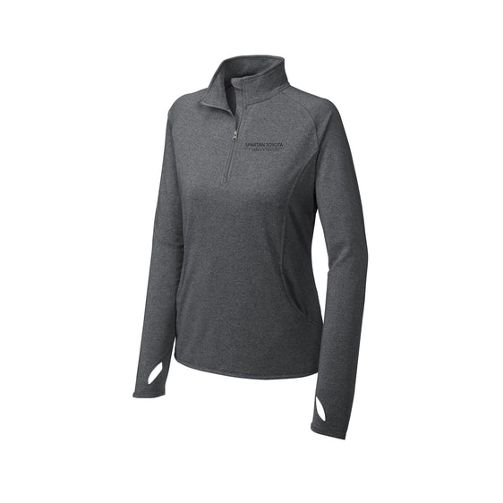 Germain Spartan Toyota - Sport-Tek® Ladies Sport-Wick® Stretch 1/4-Zip Pullover
