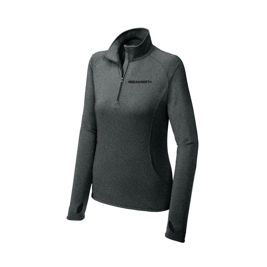 Nissan North - Sport-Tek Ladies Sport-Wick Stretch 1/2-Zip Pullover