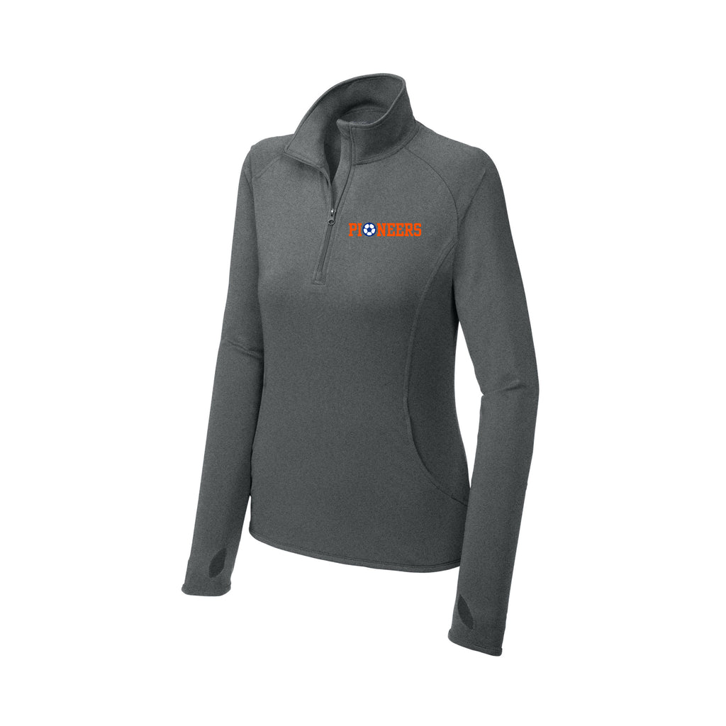 Olentangy Orange Soccer - Sport-Tek® Women's Sport-Wick® Stretch 1/4-Zip Pullover