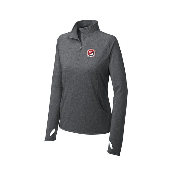 CGWP - Sport-Tek® Ladies Sport-Wick® Stretch 1/4-Zip Pullover