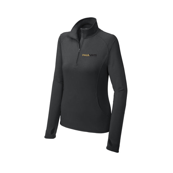 Paul Davis - Sport-Tek® Ladies Sport-Wick® Stretch 1/4-Zip Pullover