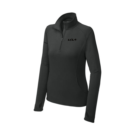 Kings Kia - Sport-Tek® Women's Sport-Wick® Stretch 1/4-Zip Pullover
