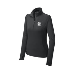 Teamsters Local 284 - Sport-Tek® Ladies Sport-Wick® Stretch 1/4-Zip Pullover