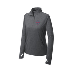 CCAO - Sport-Tek® Ladies Sport-Wick® Stretch 1/4-Zip Pullover