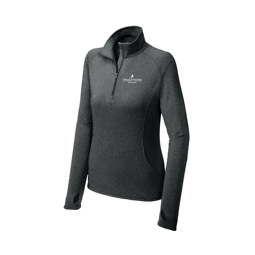 Traditions of Hilliard - Sport-Tek® Women's Sport-Wick® Stretch 1/4-Zip Pullover
