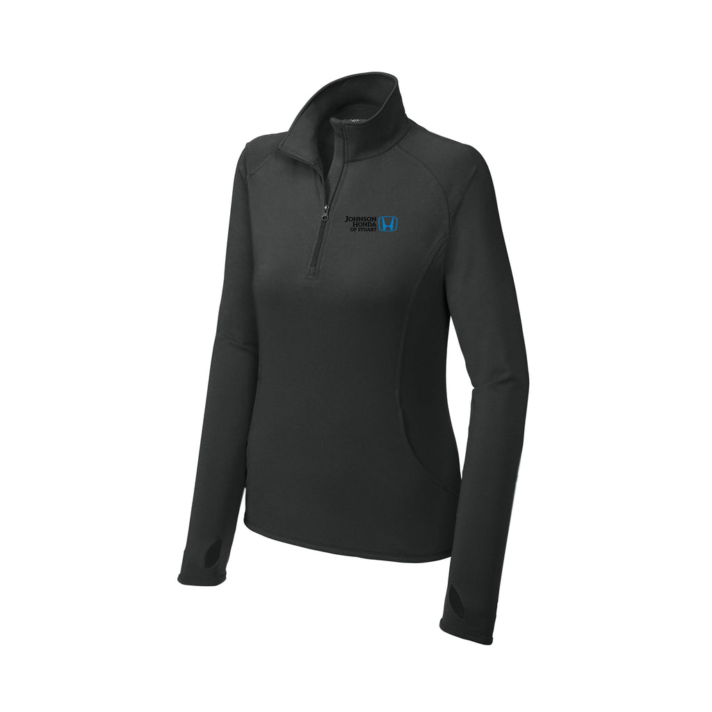 Johnson Honda of Stuart - Sport-Tek® Women's Sport-Wick® Stretch 1/4-Zip Pullover