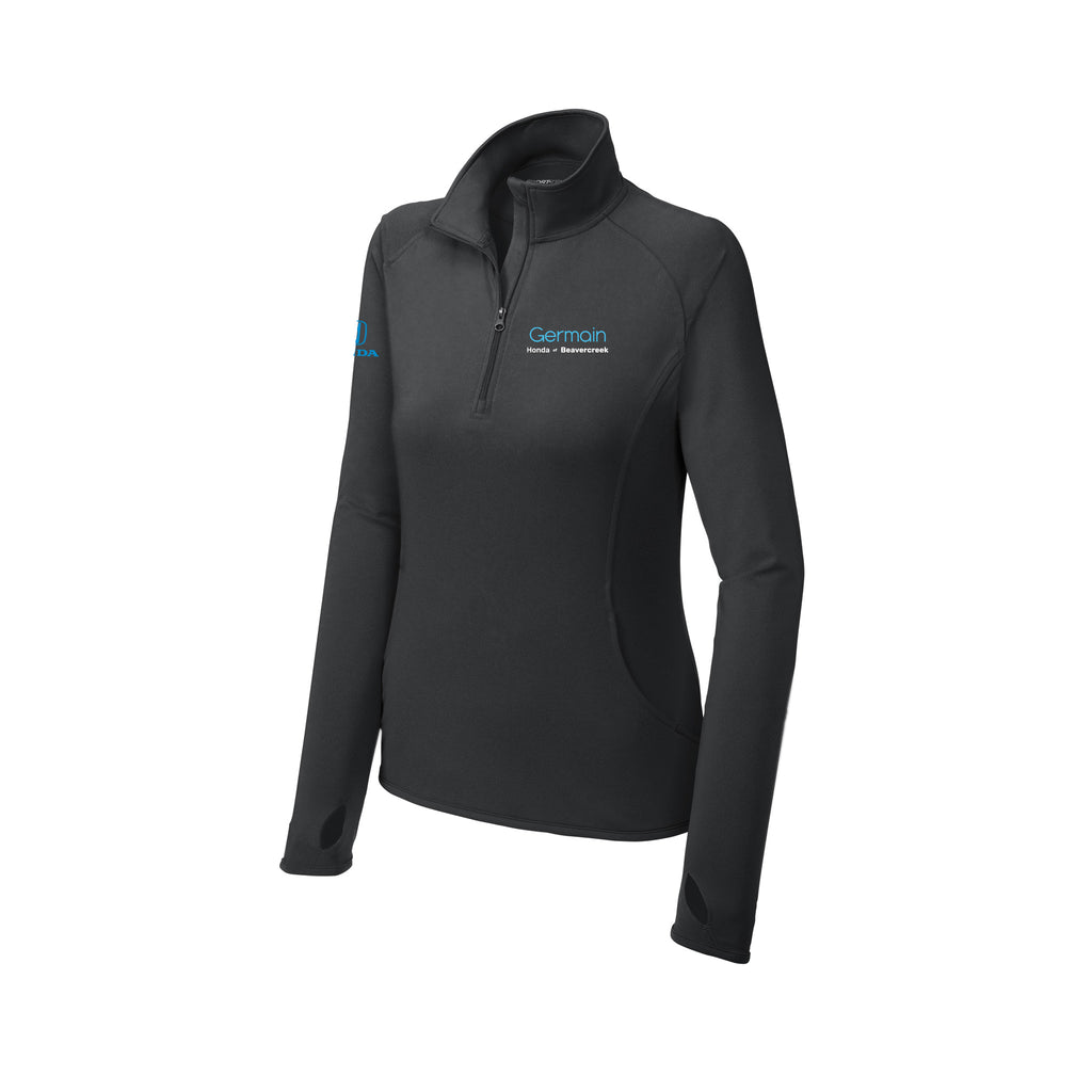 Germain Honda Beavercreek - Sport-Tek® Ladies Sport-Wick® Stretch 1/4-Zip Pullover