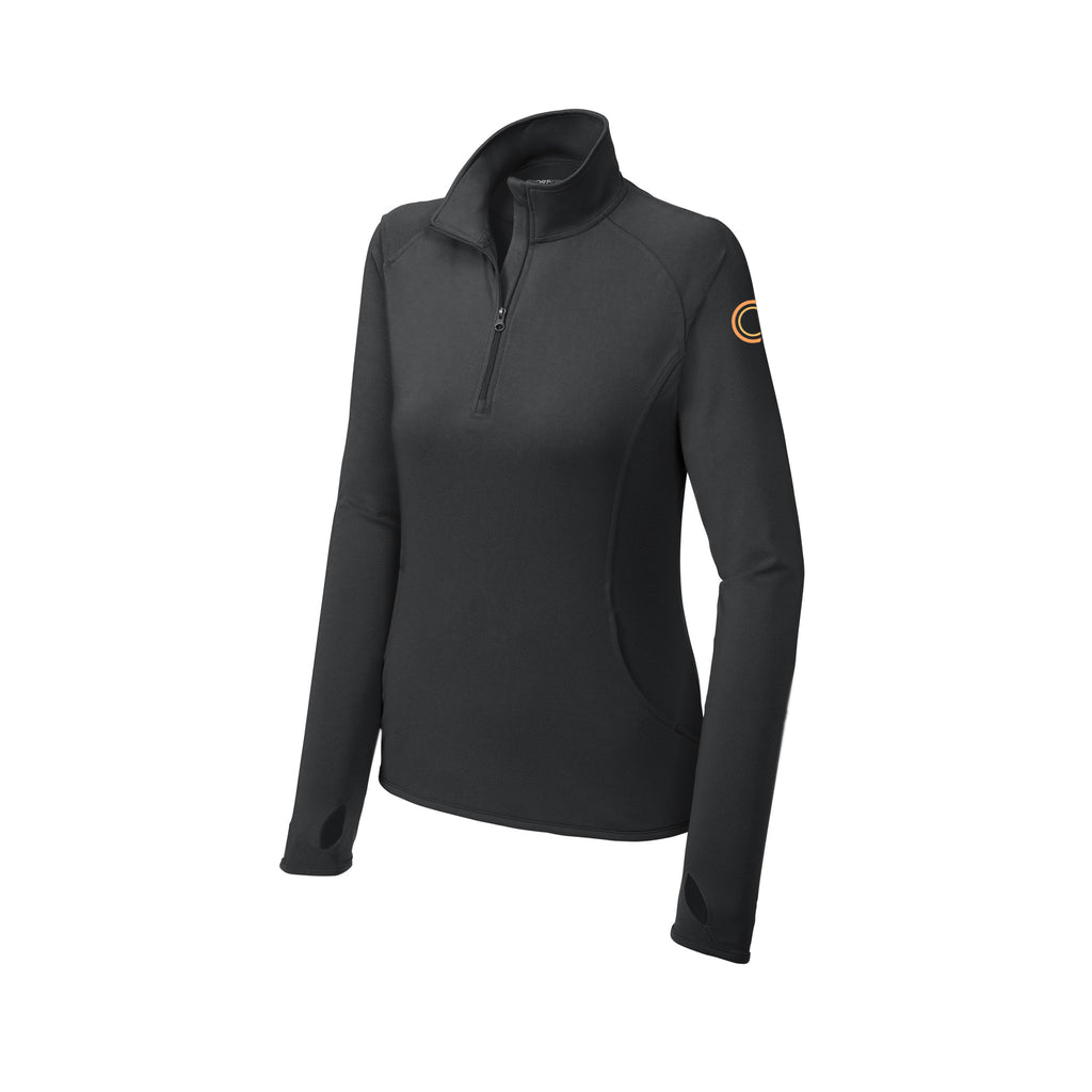 Ann Arbor Buying Center - Sport-Tek® Ladies Sport-Wick® Stretch 1/4-Zip Pullover
