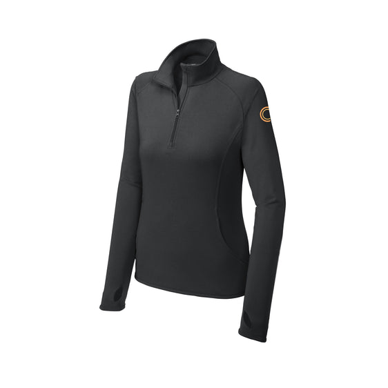 Ann Arbor Buying Center - Sport-Tek® Ladies Sport-Wick® Stretch 1/4-Zip Pullover