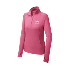 CCAO - Sport-Tek® Ladies Sport-Wick® Stretch 1/4-Zip Pullover