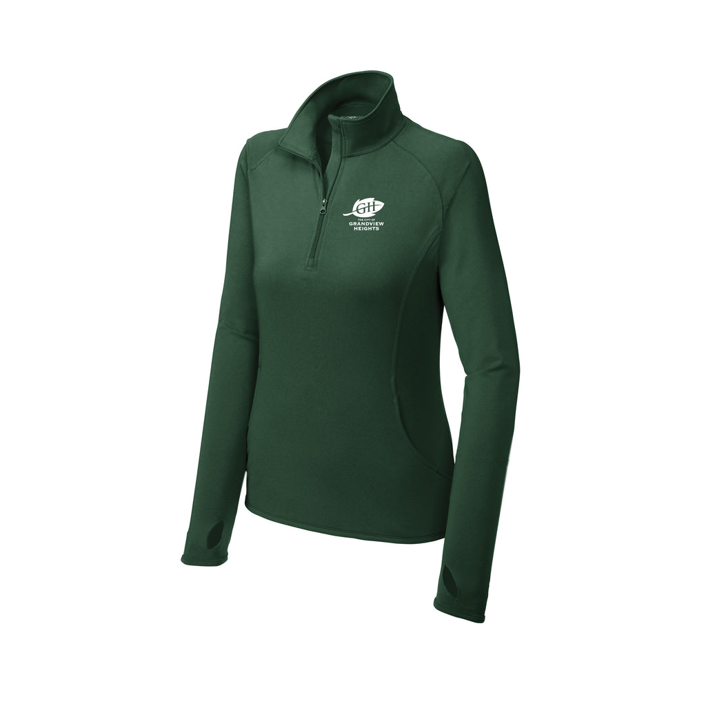 City of Grandview Heights - Sport-Tek® Ladies Sport-Wick® Stretch 1/4-Zip Pullover