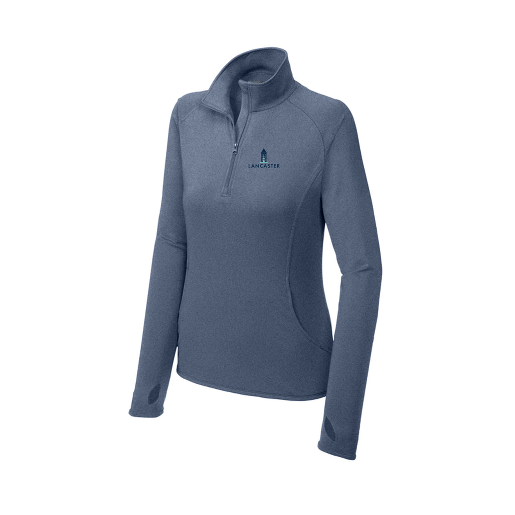 City of Lancaster - Sport-Tek® Women's Sport-Wick® Stretch 1/4-Zip Pullover