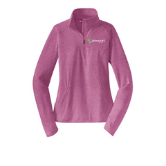 Groveport Town Hall - Sport-Tek® Ladies Sport-Wick® Stretch 1/4-Zip Pullover