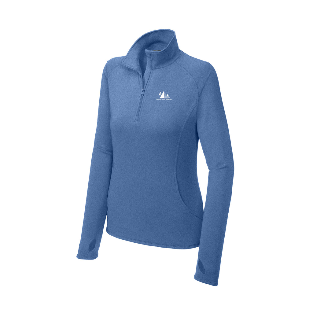 Etched Metal Company - Sport-Tek® Women's Sport-Wick® Stretch 1/4-Zip Pullover