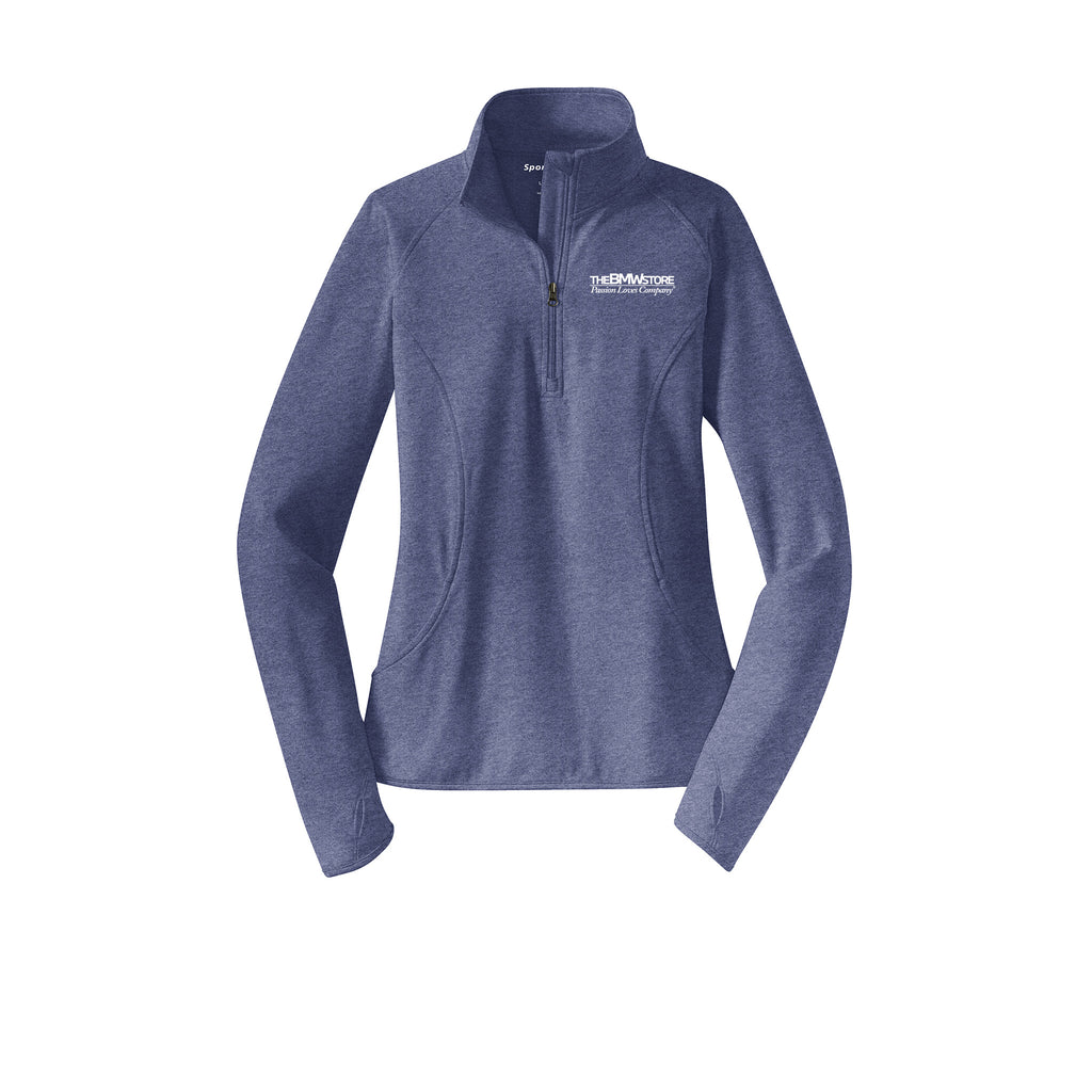 The BMW Store - Sport-Tek® Ladies Sport-Wick® Stretch 1/4-Zip Pullover