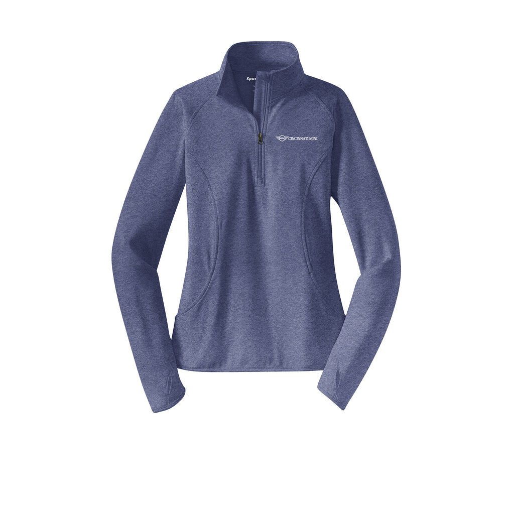 The BMW Store - Sport-Tek® Ladies Sport-Wick® Stretch 1/4-Zip Pullover