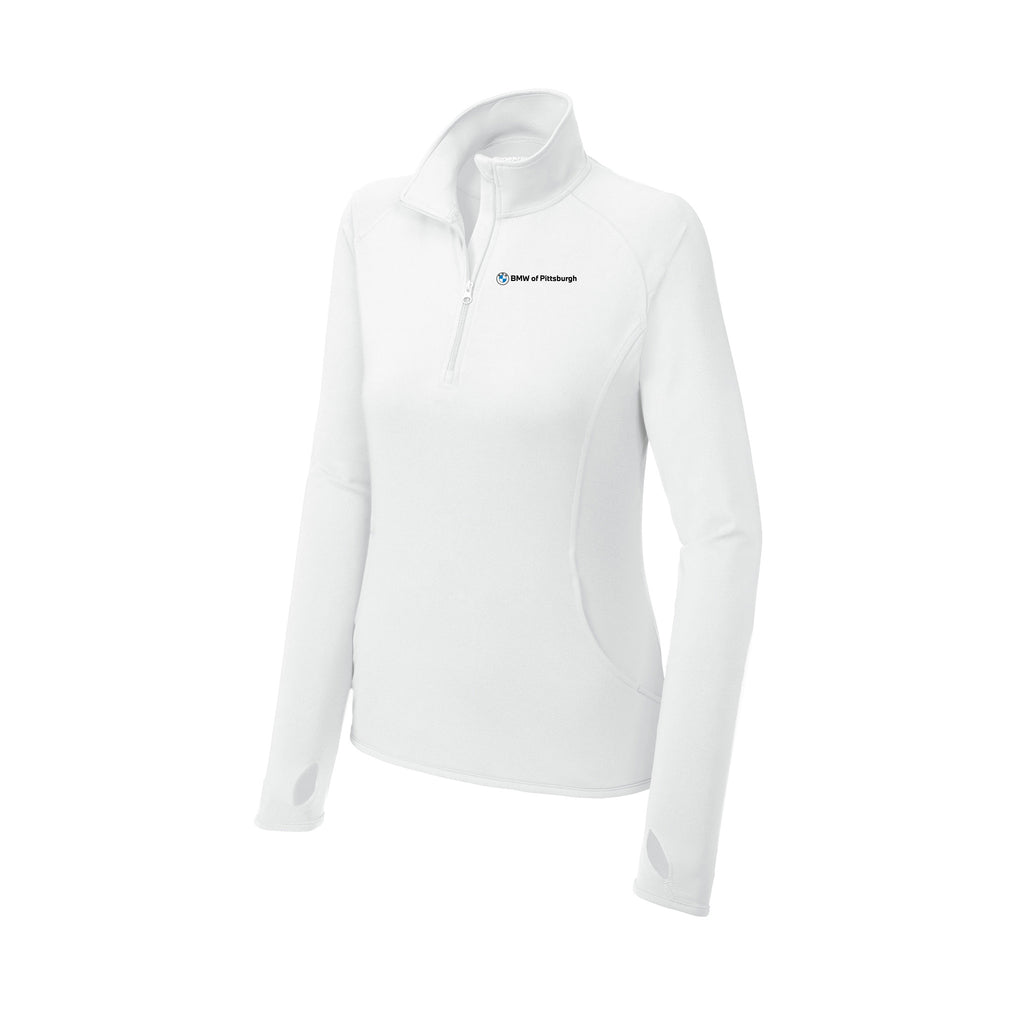 P&W BMW - Sport-Tek® Ladies Sport-Wick® Stretch 1/4-Zip Pullover
