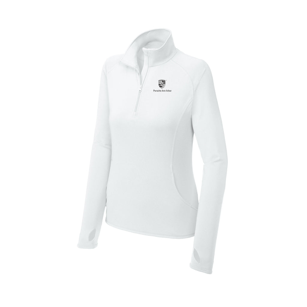 Porsche of Ann Arbor - Sport-Tek® Women's Sport-Wick® Stretch 1/4-Zip Pullover