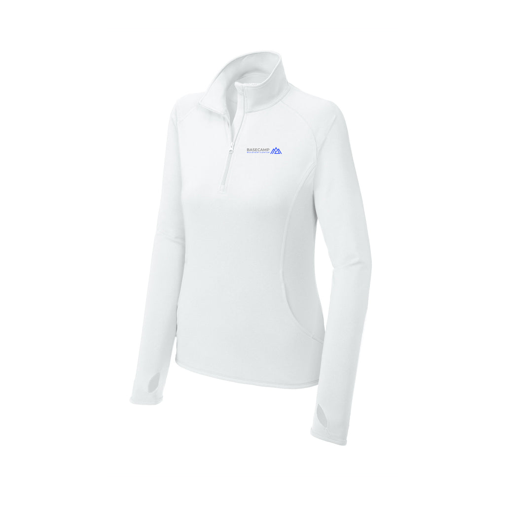 Basecamp Recovery Center - Sport-Tek® Women's Sport-Wick® Stretch 1/4-Zip Pullover